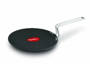 Pigeon Titanium Hard Anodised Concave Tawa, 260mm